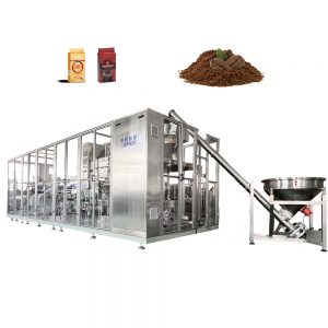 ZL100-V2咖啡粉真空磚袋包裝機