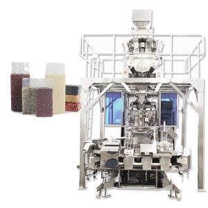 全自動磚式真空袋成型糧食灌裝包裝機